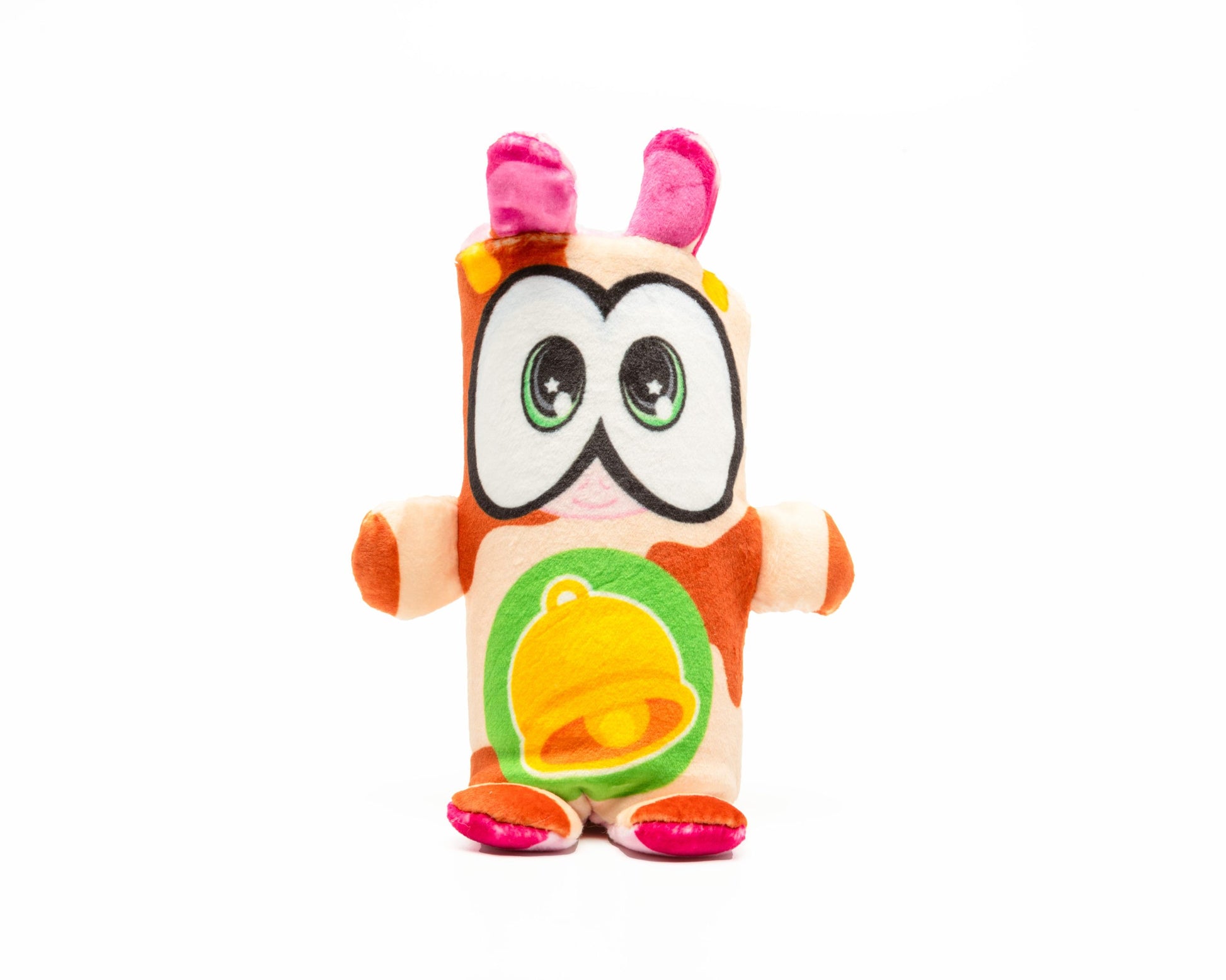 Pluszak z serii Pluszaki Flipzers seria 2 marki Yamann w kolorowe wzory i dużymi oczami