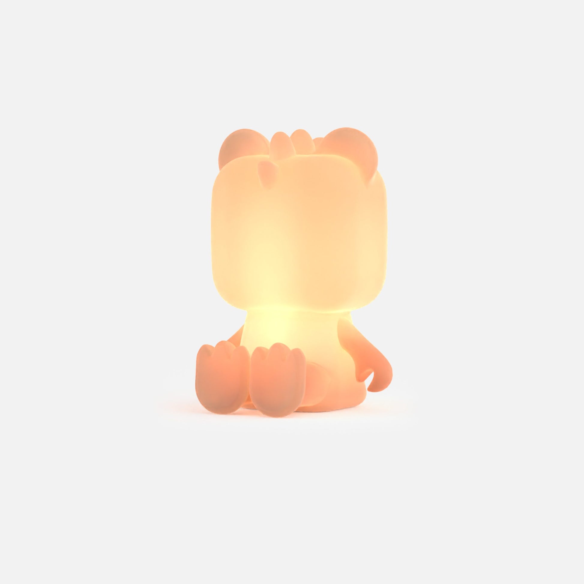 Lampka nocna dinozaur z miękkiego tworzywa świecąca miękkim ciepłym światłem idealna do pokoju dziecięcego