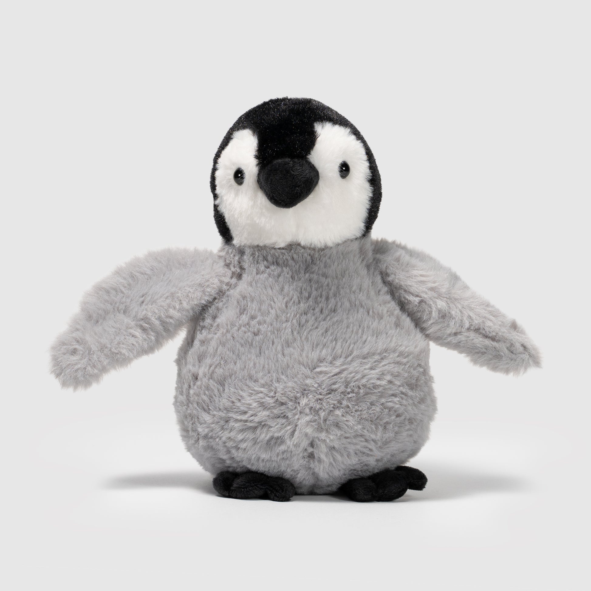 Pluszak pingwin dla dzieci szary miękki pluszowy miś od Wild Planet