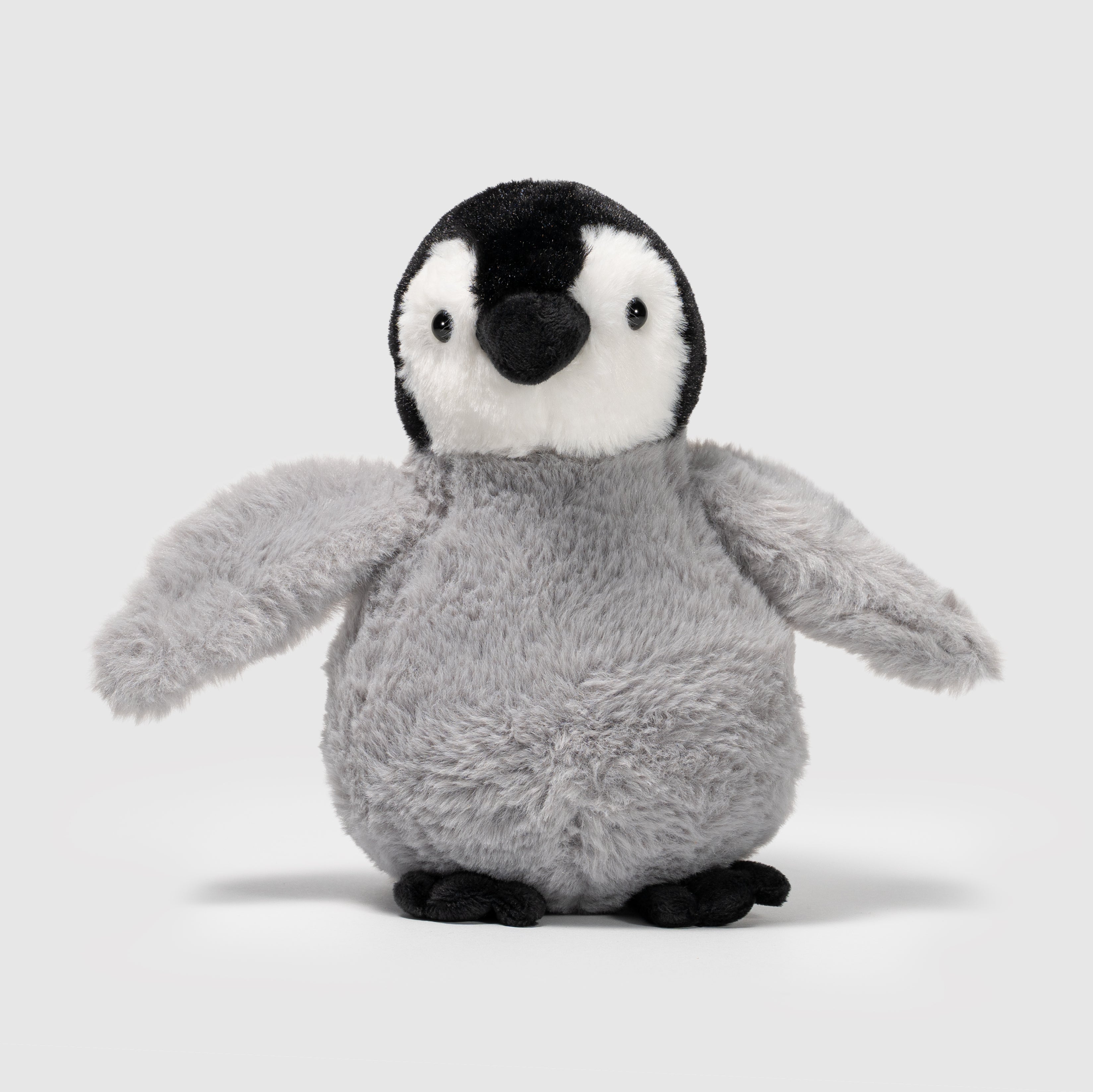 Pluszak pingwin dla dzieci szary miękki pluszowy miś od Wild Planet