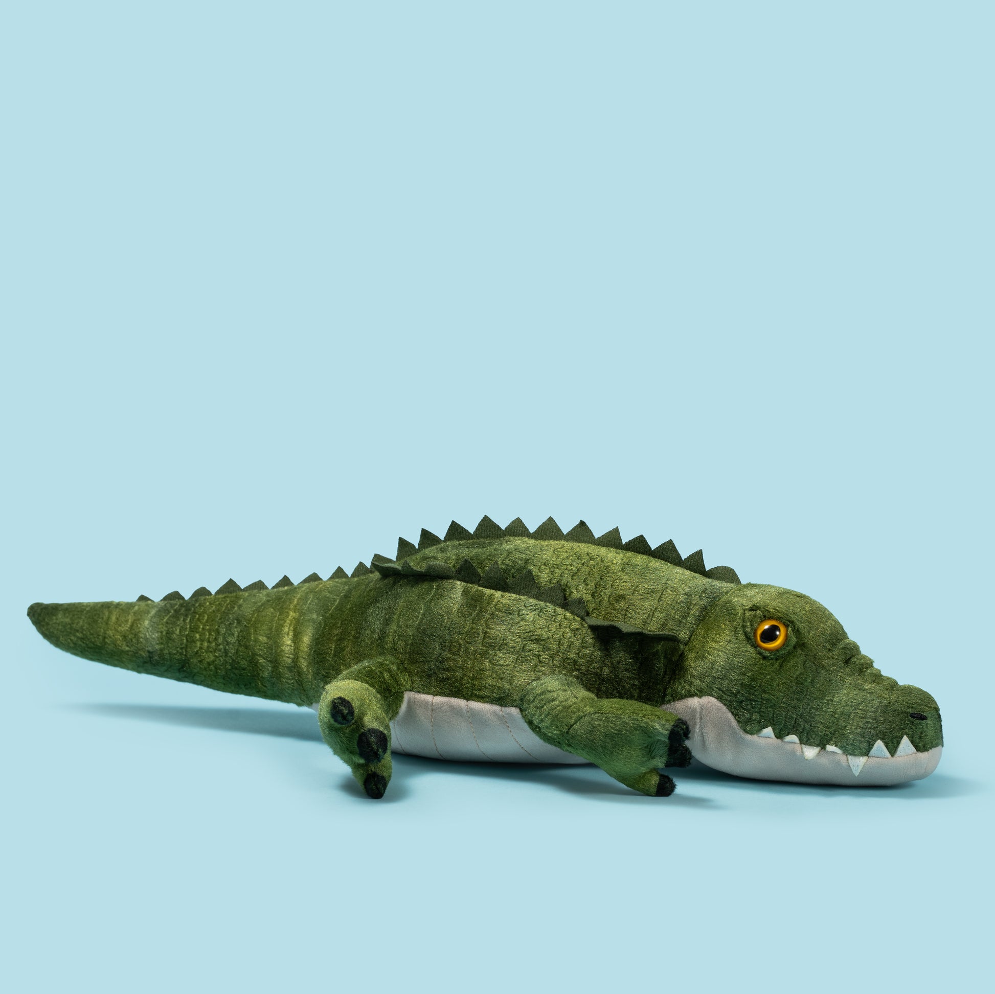 pluszak krokodyl Wild Planet miękki zielony pluszowy krokodyl do przytulania