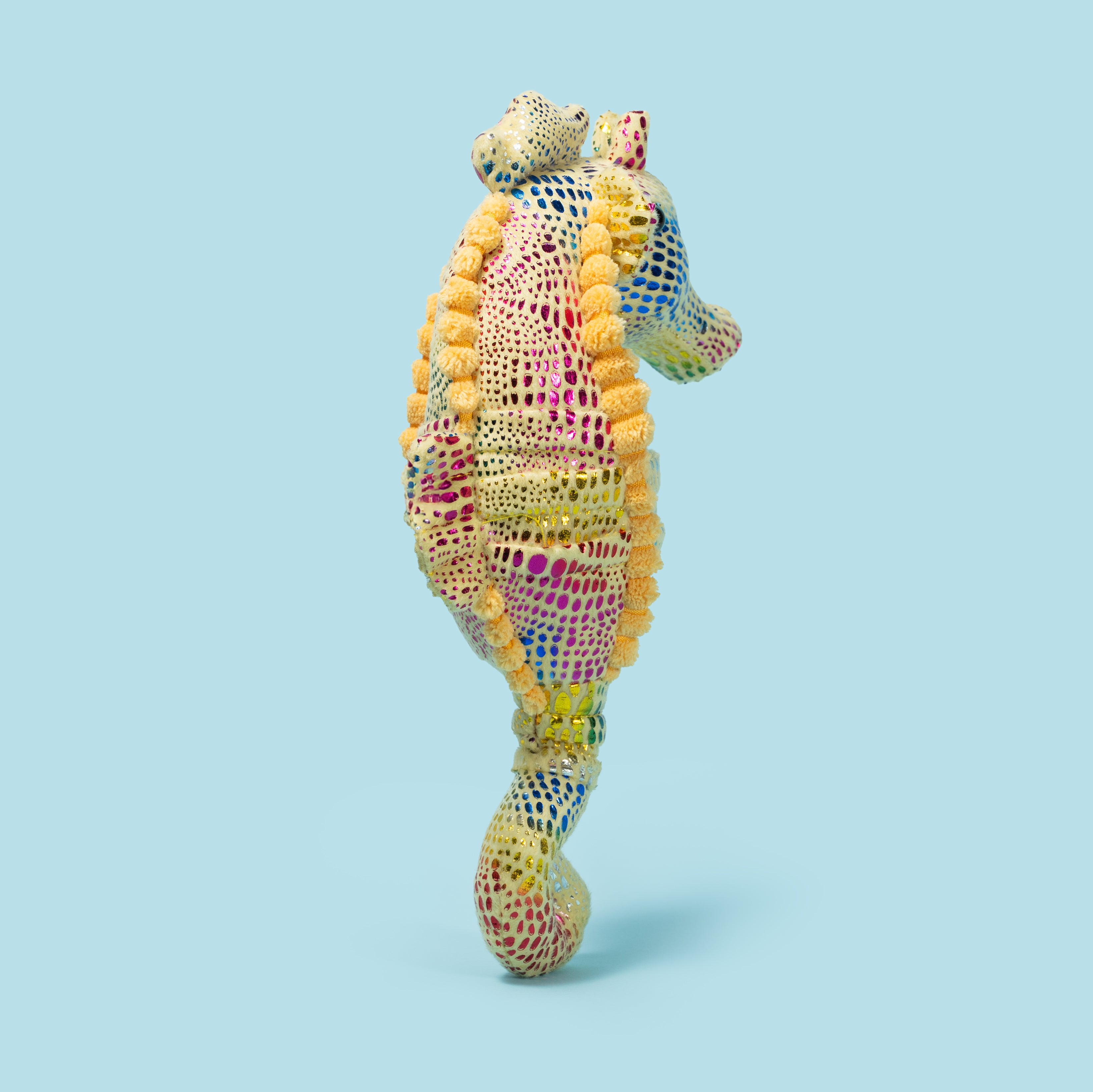 Kolorowy pluszak konik morski Wild Planet z miękkiego materiału idealny dla dzieci