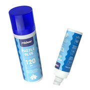 Niebieska tubka kleju do puzzli mideer 120 ml do trwałego łączenia elementów