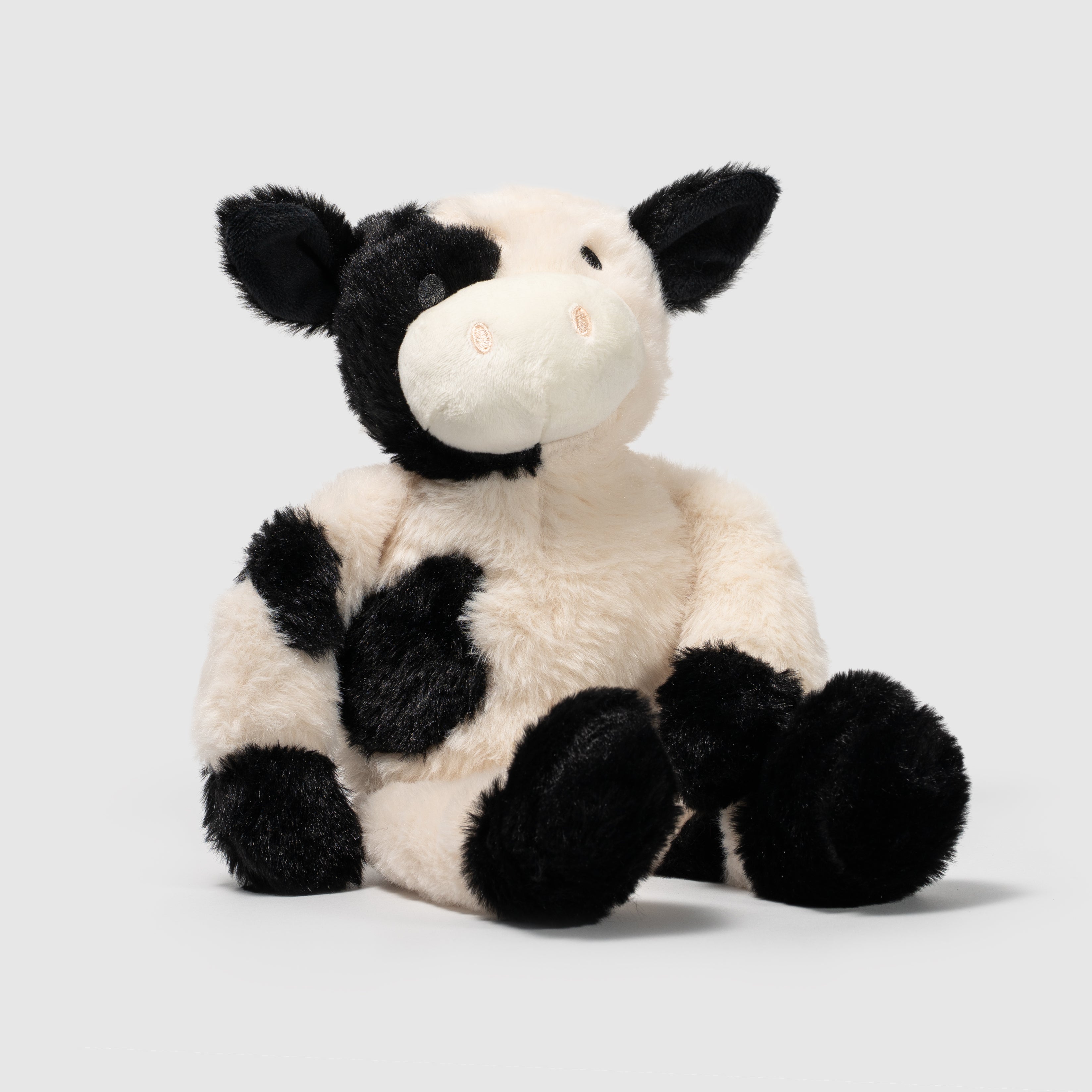 Pluszak krówka Wild Planet miękki biało-czarny pluszowy miś do przytulania