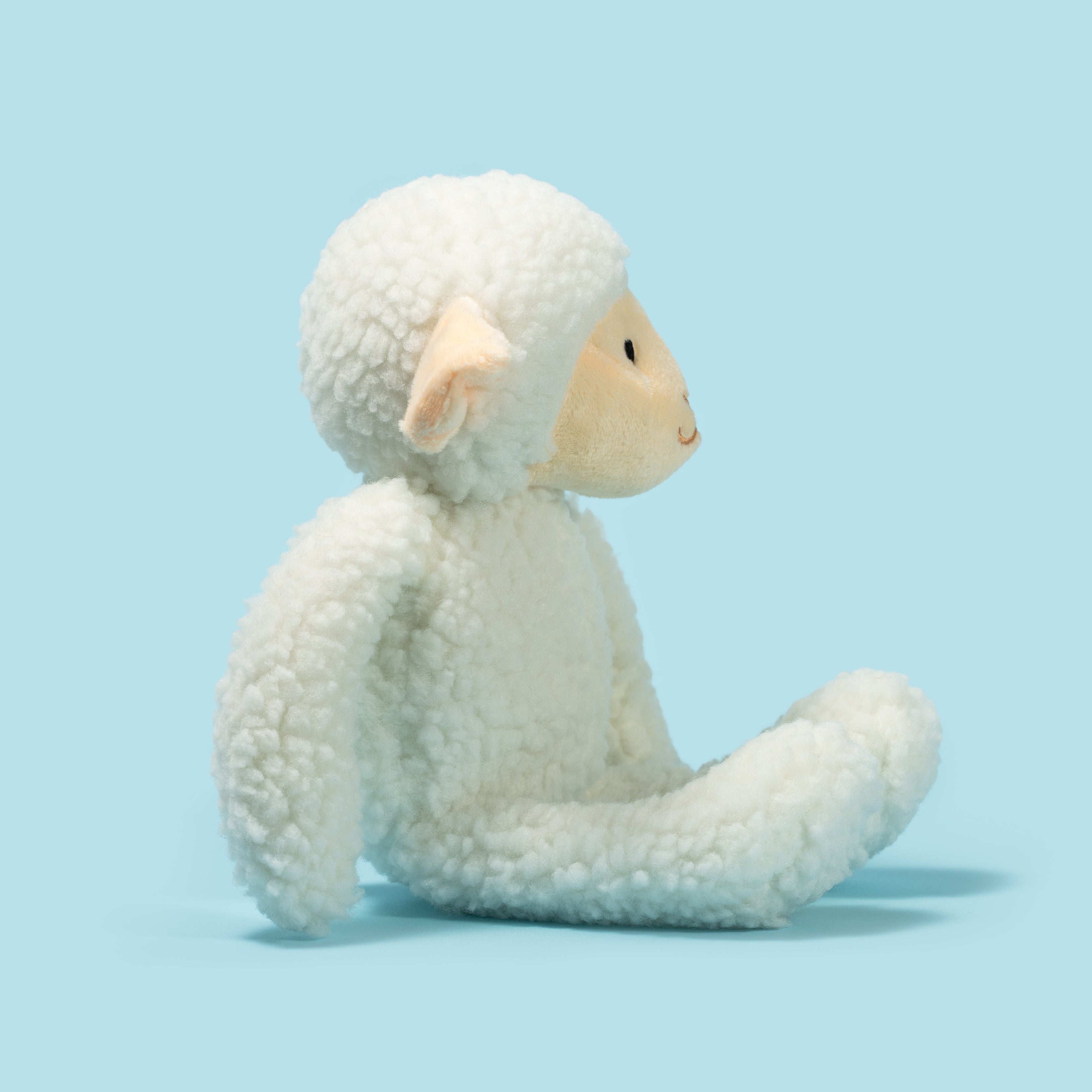 Pluszak owieczka Wild Planet miękki biały maskotka dla dzieci do przytulania