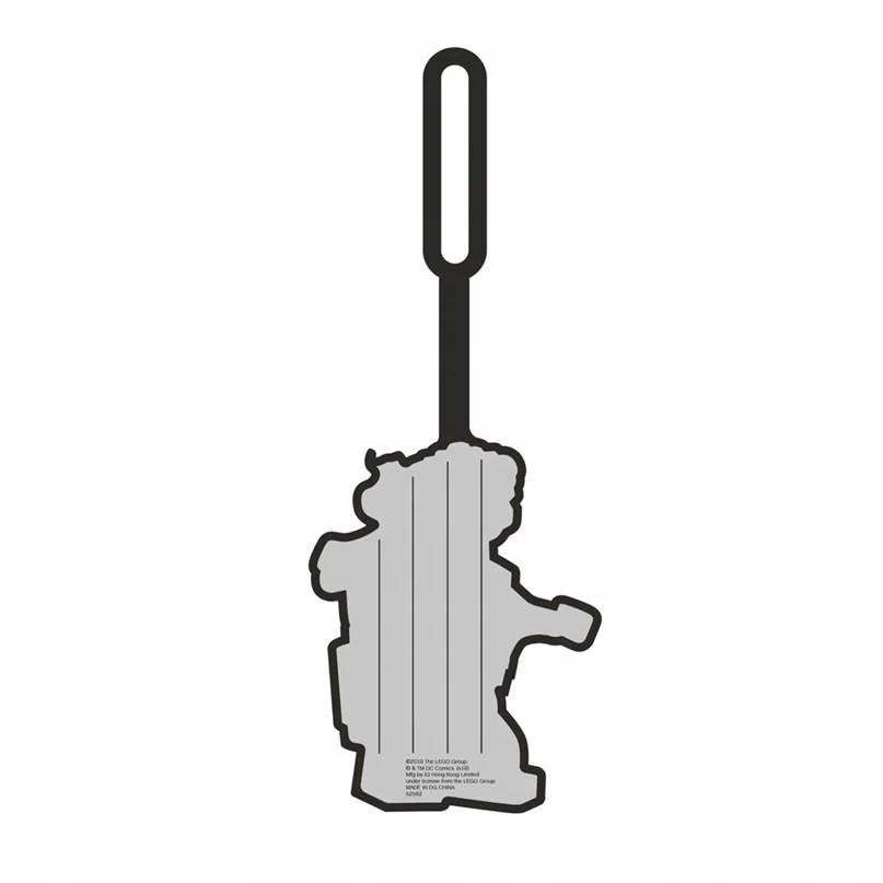 Zawieszka do plecaka LEGO Joker w szarym kolorze od BV JACOB COMPANY