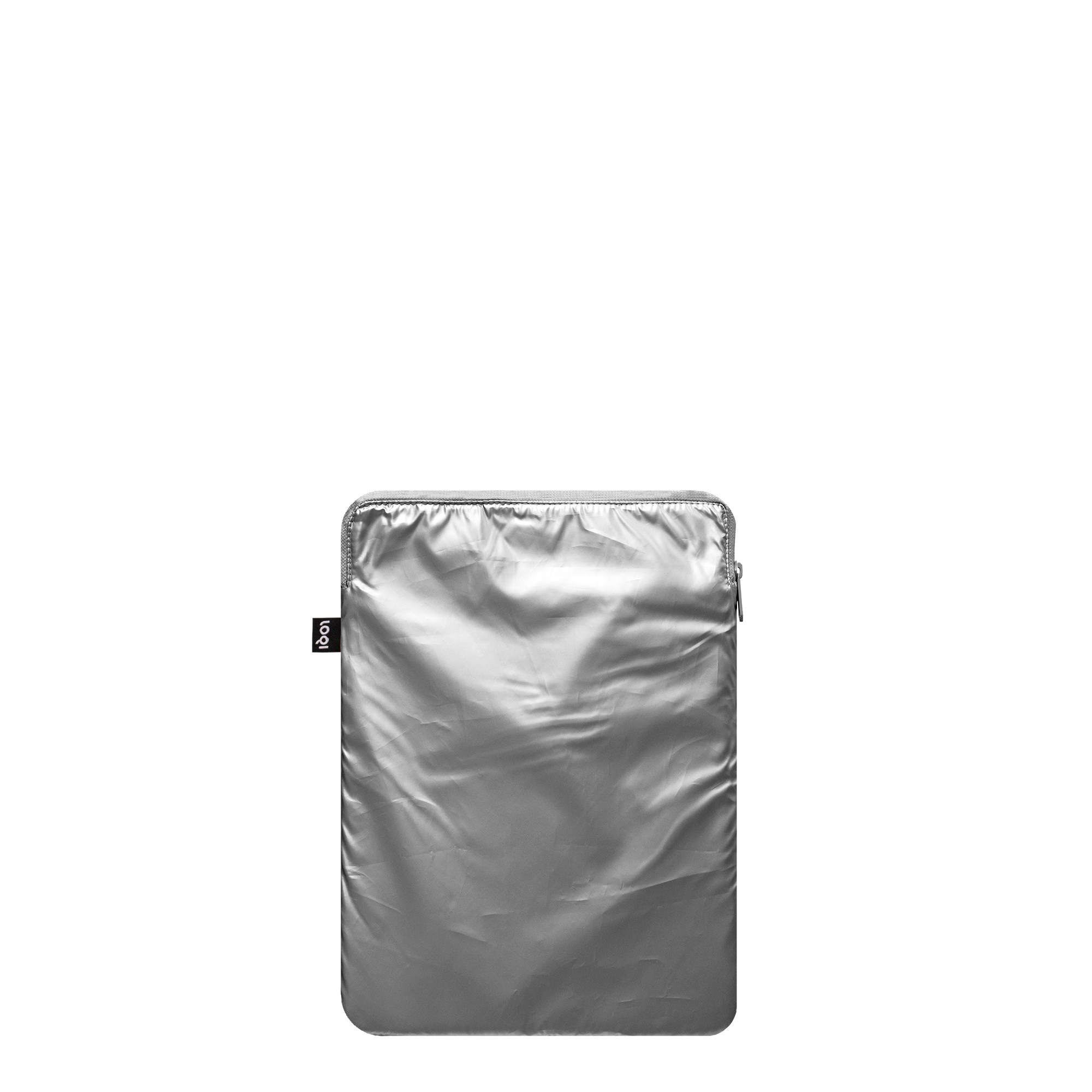 Nerka srebrna damska Yamann w minimalistycznym stylu z wytrzymałego materiału na czarnym tle