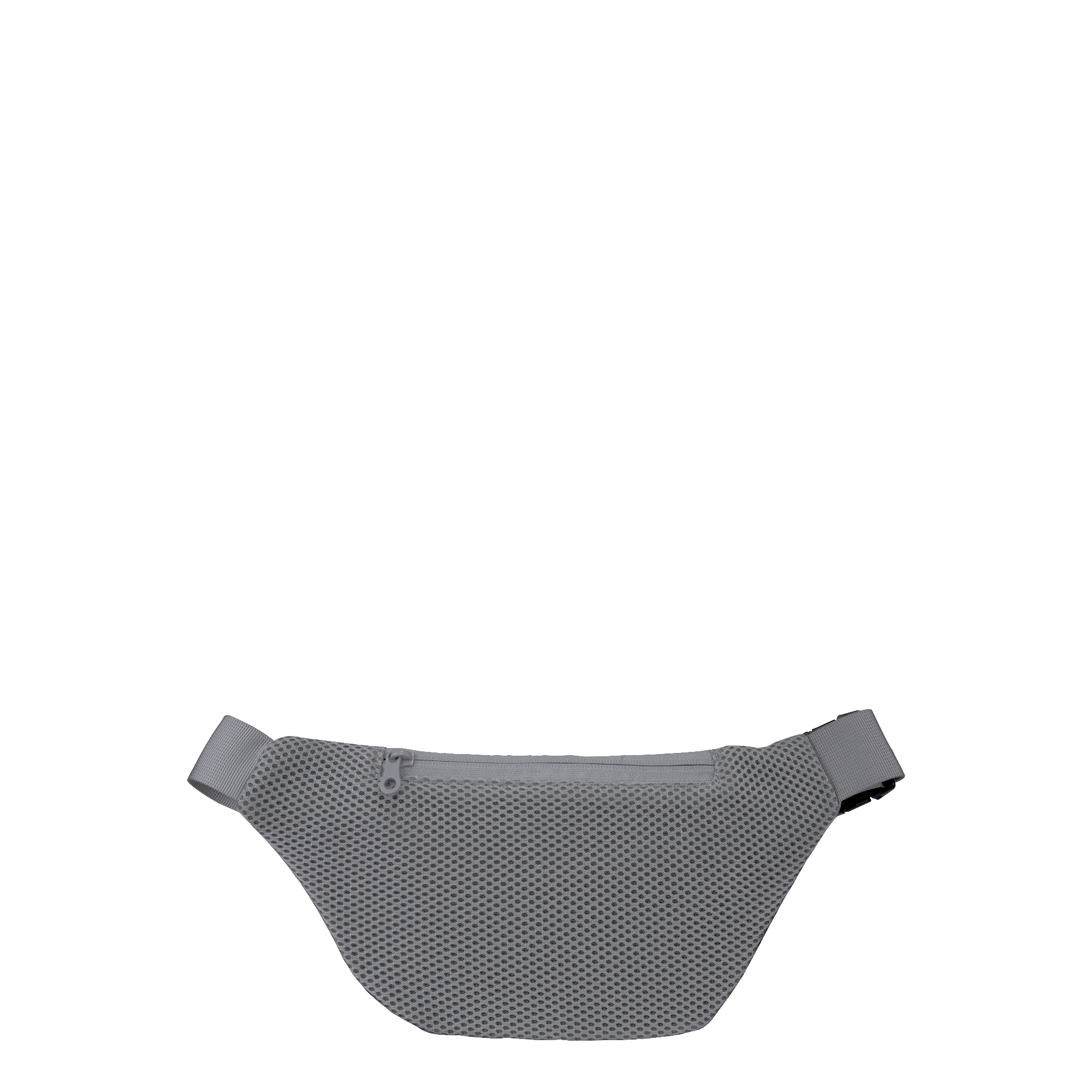 Nerka srebrna damska Yamann wykonana z siateczkowego materiału z zamkiem błyskawicznym