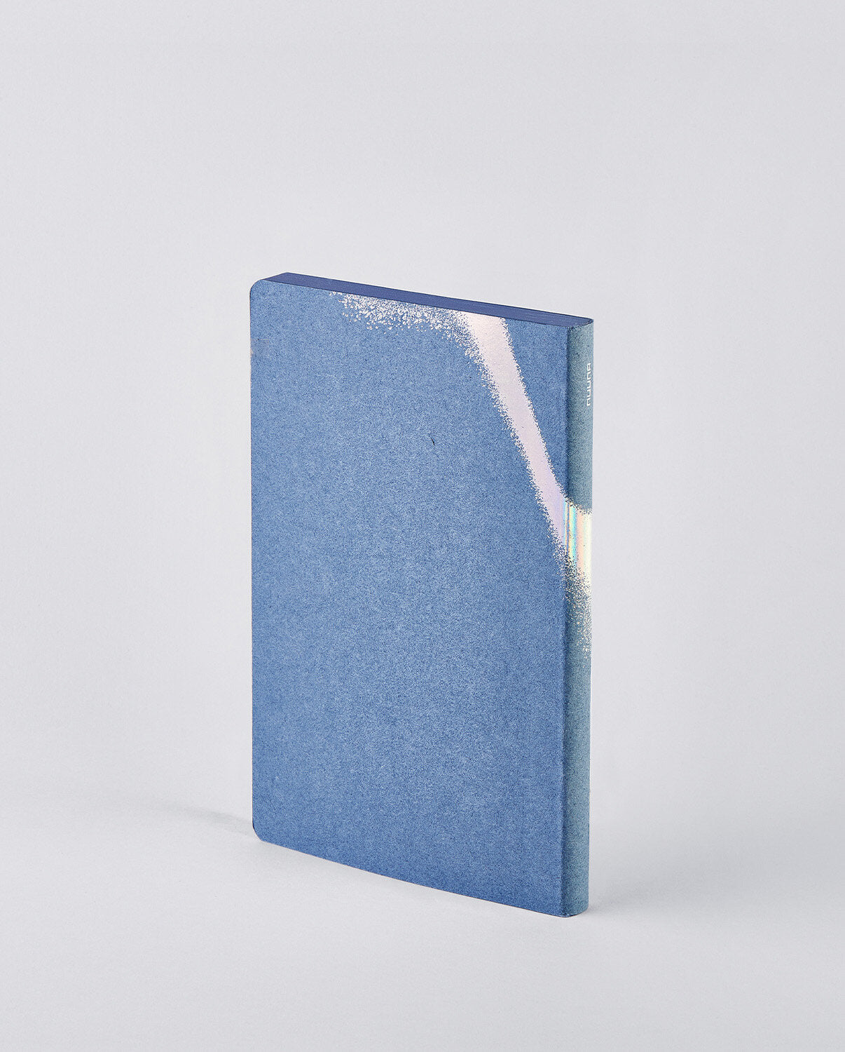 Elegancki niebieski notatnik Surface M Transcendence od BV JACOB COMPANY o minimalistycznym designie