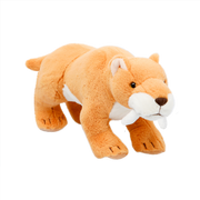 Pluszak tygrys szablozębny Wild Planet miękki pluszowy zabawka dla dzieci