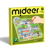 Magnetyczny labirynt dla dzieci Mideer z pisakiem do nauki liter i literowania
