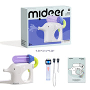 Pistolet na wodę dla dzieci mideer w kształcie słonia z pojemnikiem na wodę i akcesoriami