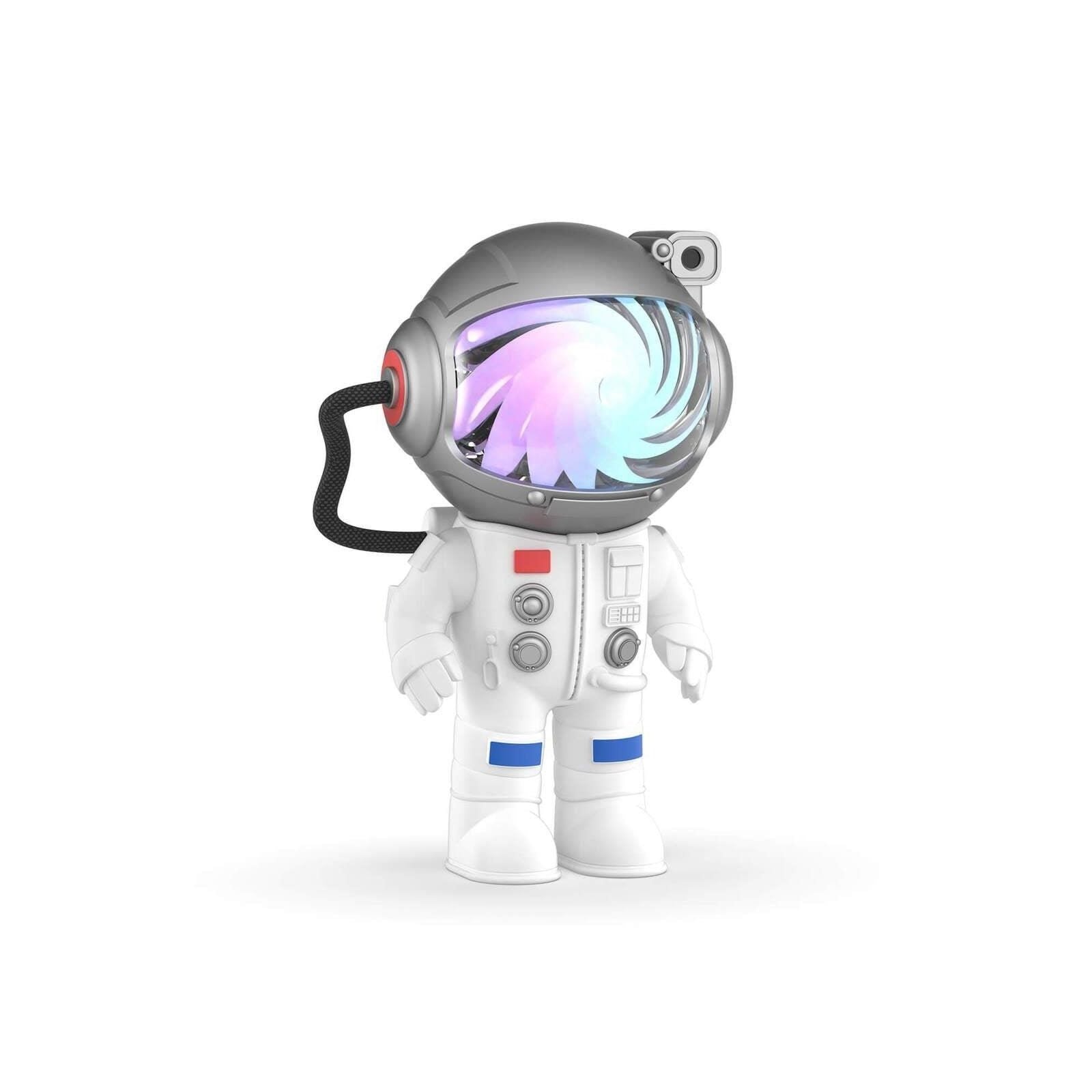 Projektor gwiazd dla dzieci w kształcie astronauty z kolorowym efektem świetlnym