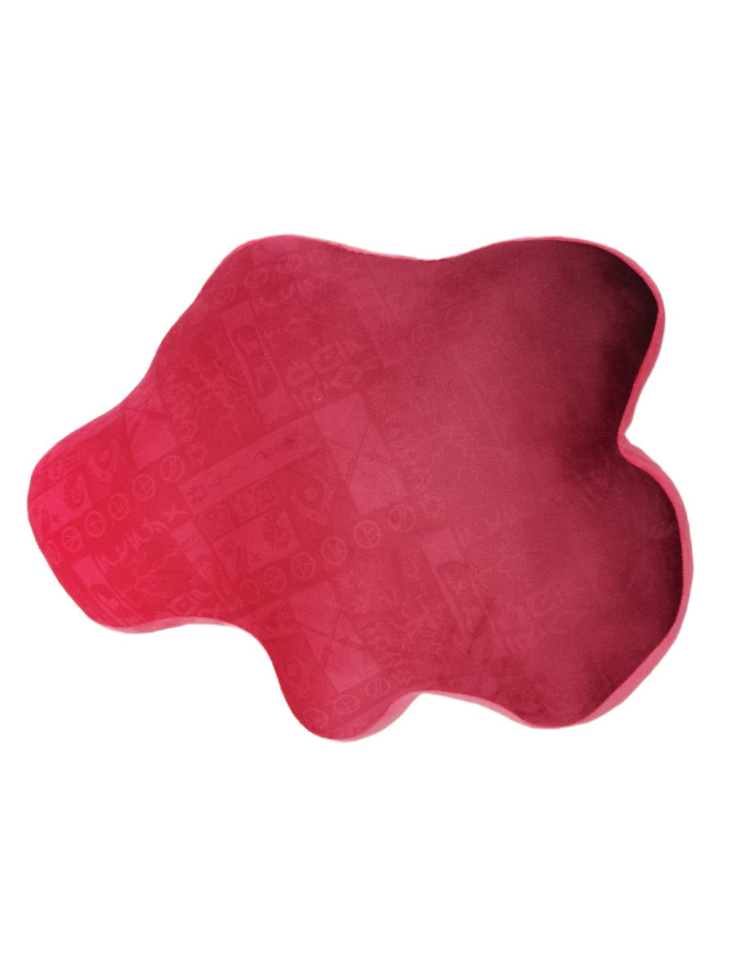 Miękka czerwona poduszka LEGO Ninjago Sora w oryginalnym nieregularnym kształcie