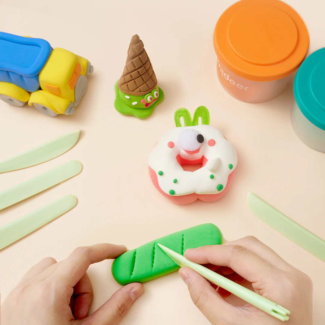 Piankolina dla dzieci 36 kolorów marki Yamann z narzędziami do modelowania i zabawkami z masy