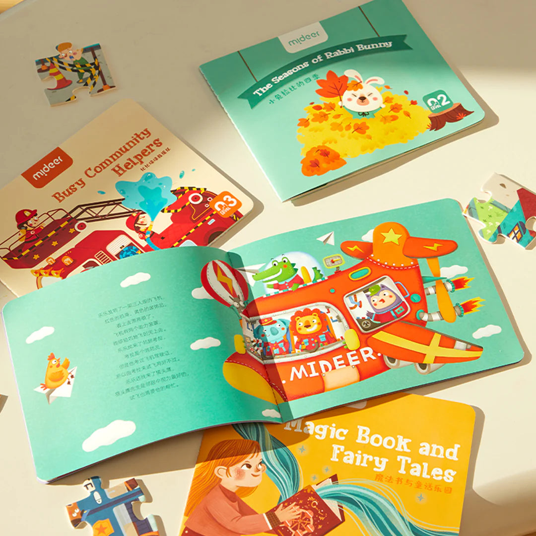 Puzzle dinozaury dla dzieci z kolorowymi ilustracjami i edukacyjnymi motywami dla najmłodszych