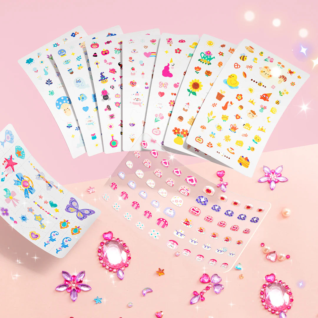 Yamann zestaw kreatywny ogród elfów z naklejkami i akcesoriami do dekoracji