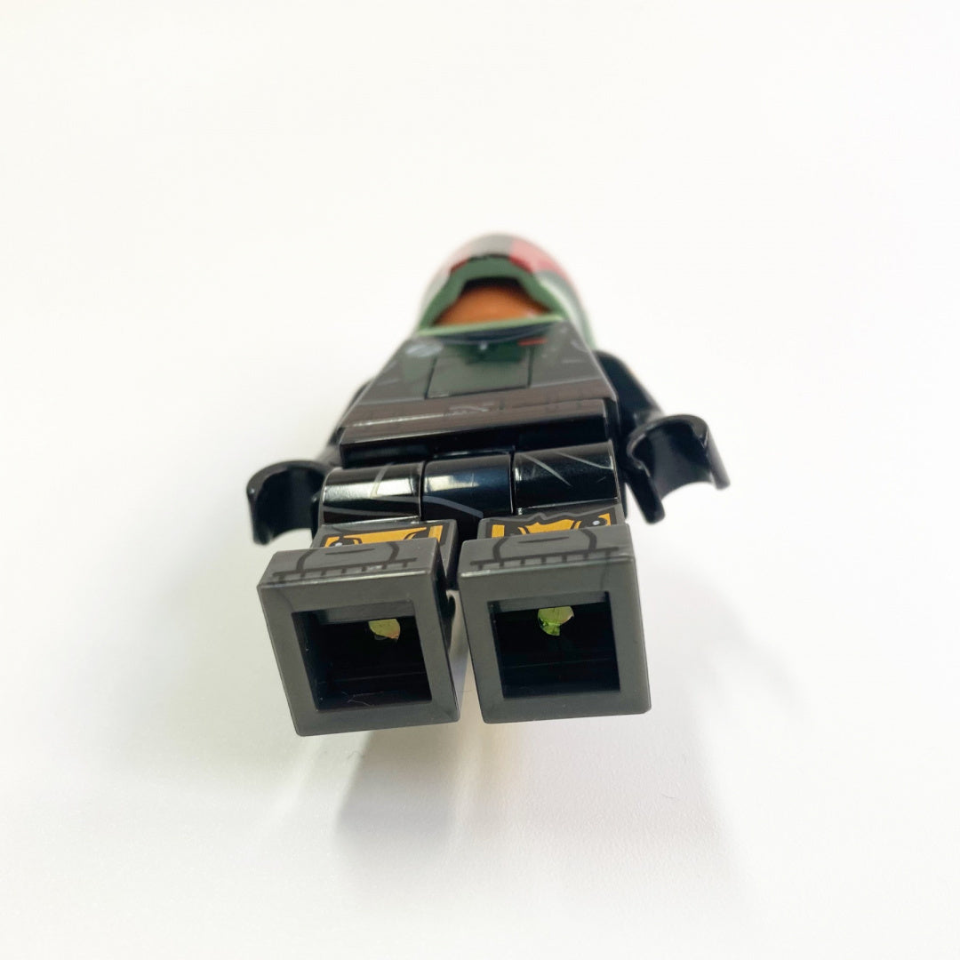 Brelok z latarką LEGO Star Wars Boba Fett w formie minifigurki z detalami postaci