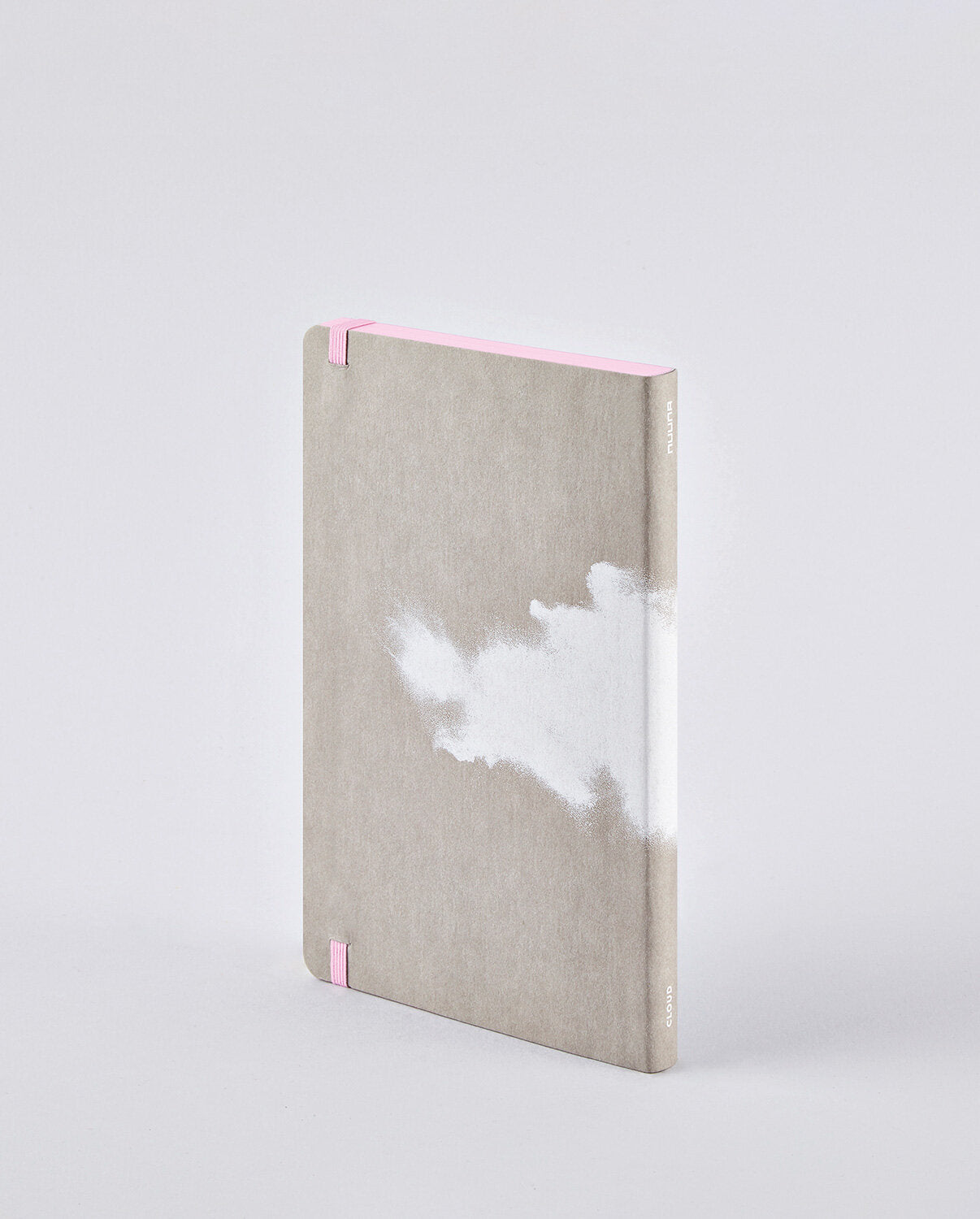 notatnik inspiration book cloud pink z szarą okładką i różowymi detalami od BV JACOB COMPANY