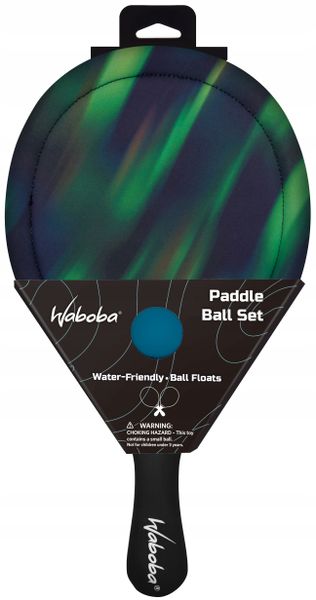 Zestaw paletki plażowe Waboba z wodoodporną piłką i wygodną rączką