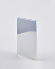 Notatnik fluid chrome o nowoczesnej metalicznej okładce BV JACOB COMPANY w minimalistycznym stylu