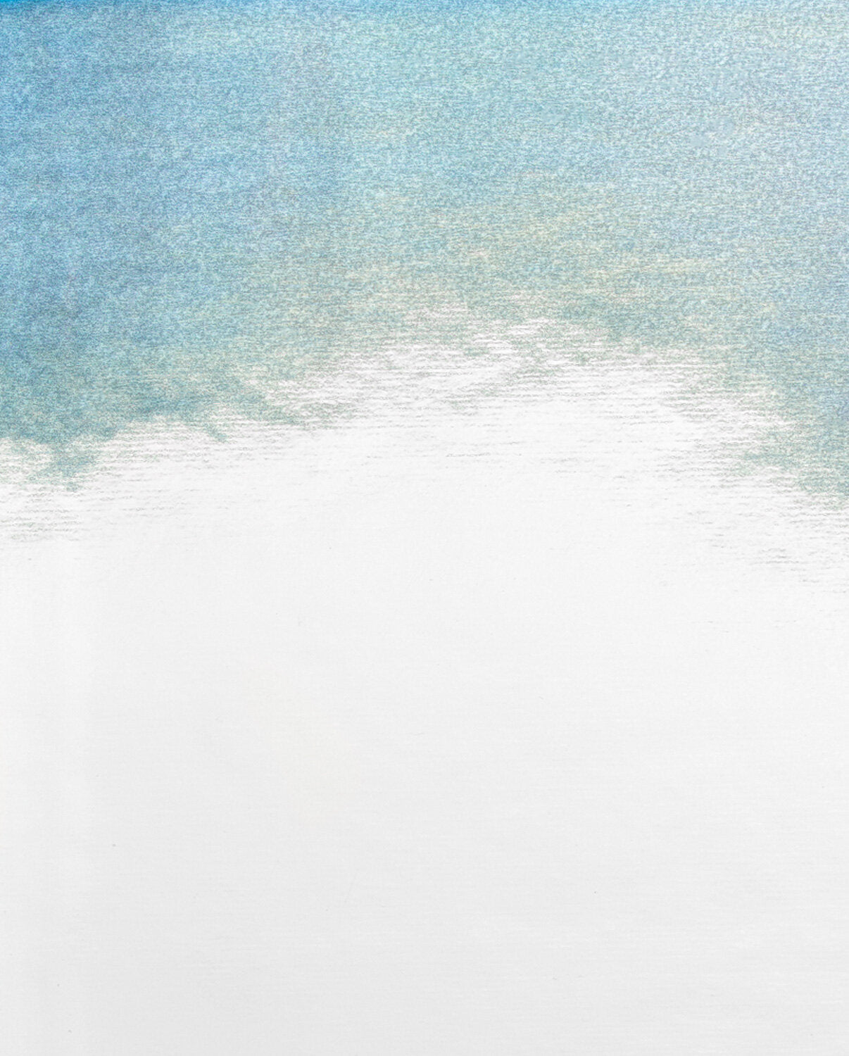 notatnik Nuuna Fluid Chrome S z niebiesko-białą okładką imitującą akwarelę od BV JACOB COMPANY