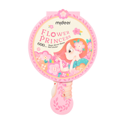 Naklejki na paznokcie dla dzieci Yamann z motywem księżniczki i kwiatów w różowym opakowaniu