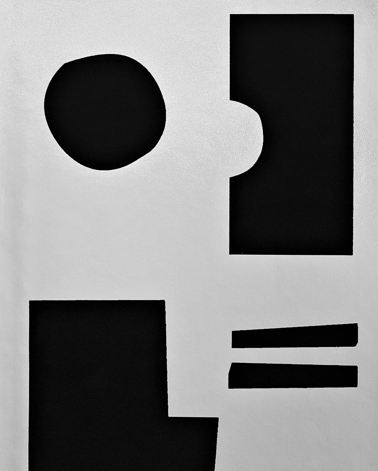 Minimalistyczny wzór abstrakcyjny na stronie kalendarza tygodniowego 2025 od BV JACOB COMPANY