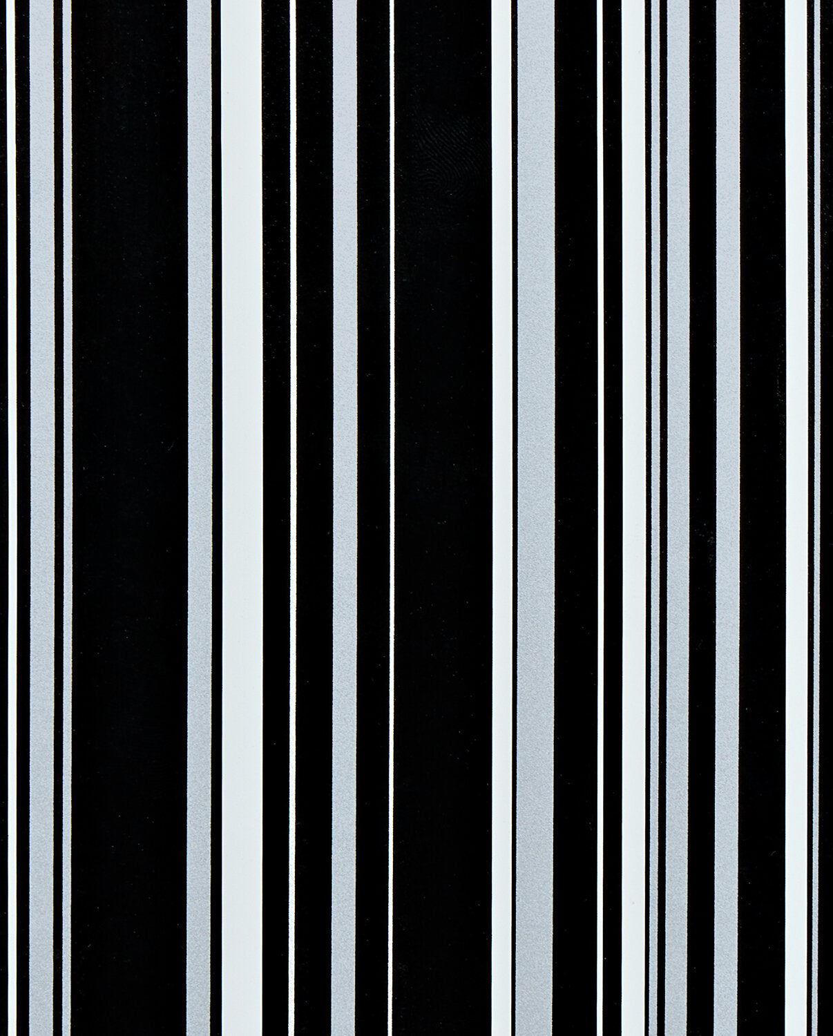 Okładka notatnika Bébé Sucré S Glam Glam w czarno-białe pionowe paski od BV JACOB COMPANY