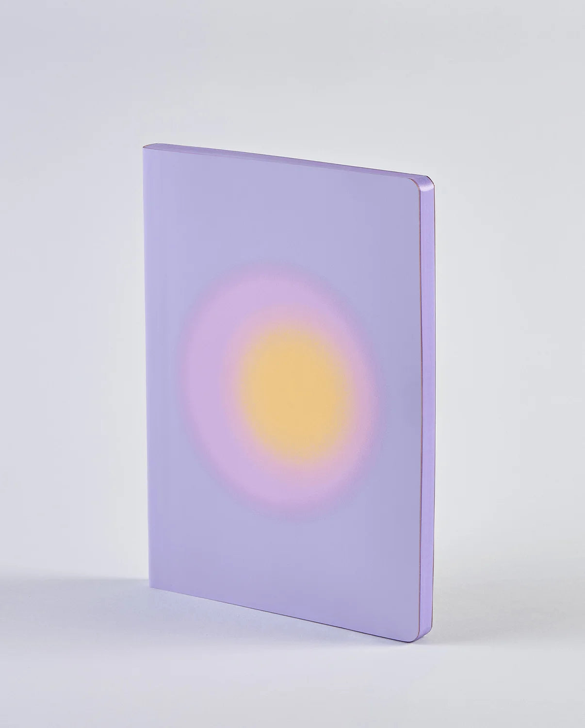 Notatnik fioletowy trance lilac z kolorową okładką i prostym designem BV JACOB COMPANY