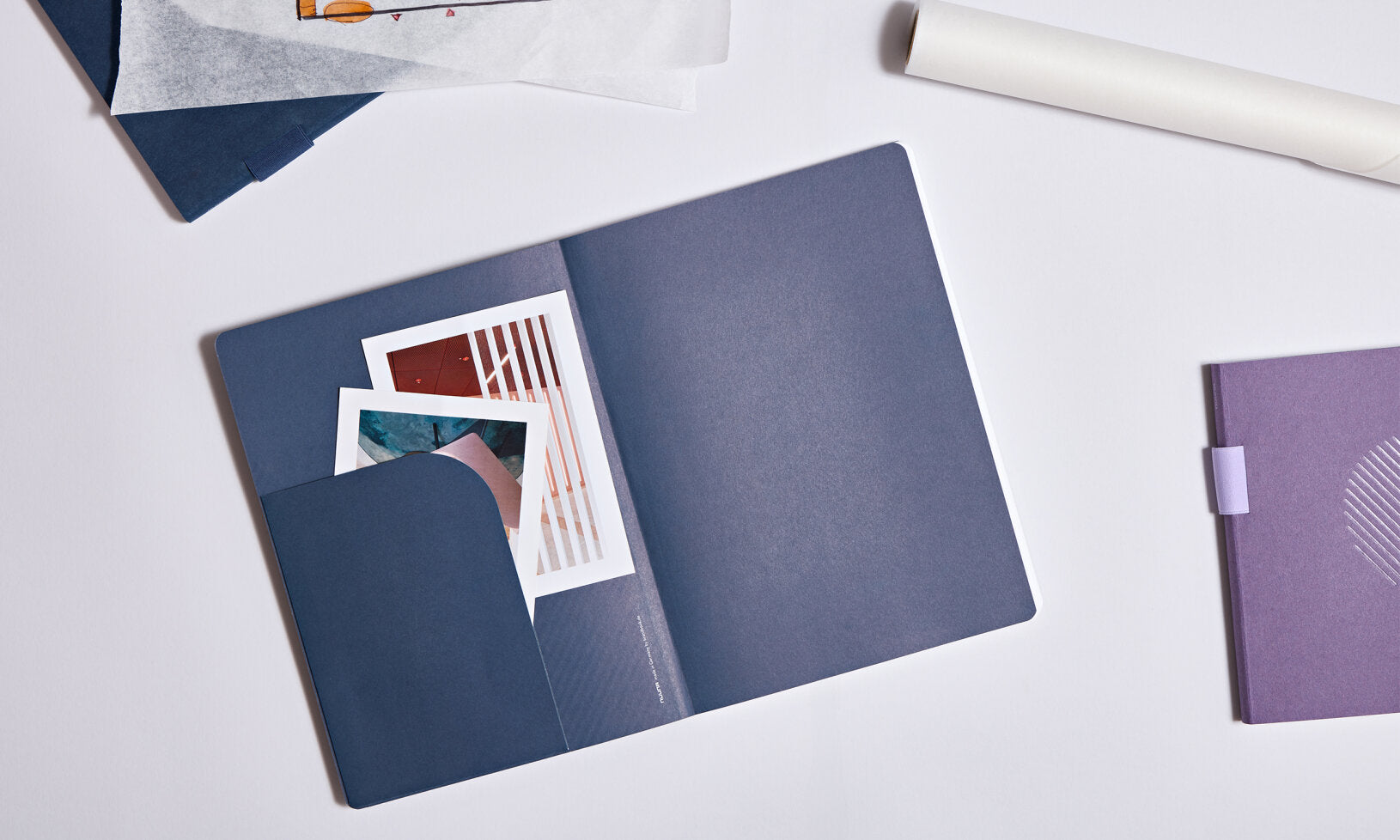 Notatnik nuuna Workbook XL – Bleu Nuit by MUT Design Studio