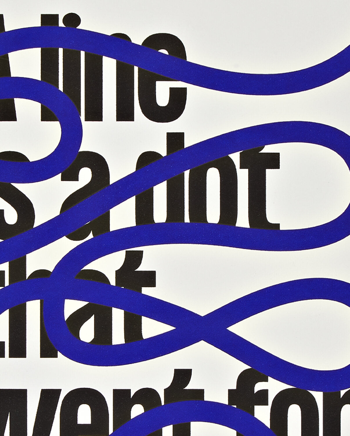 notatnik graficzny A5 z niebieskim abstrakcyjnym wzorem i czarnym tekstem na białym tle