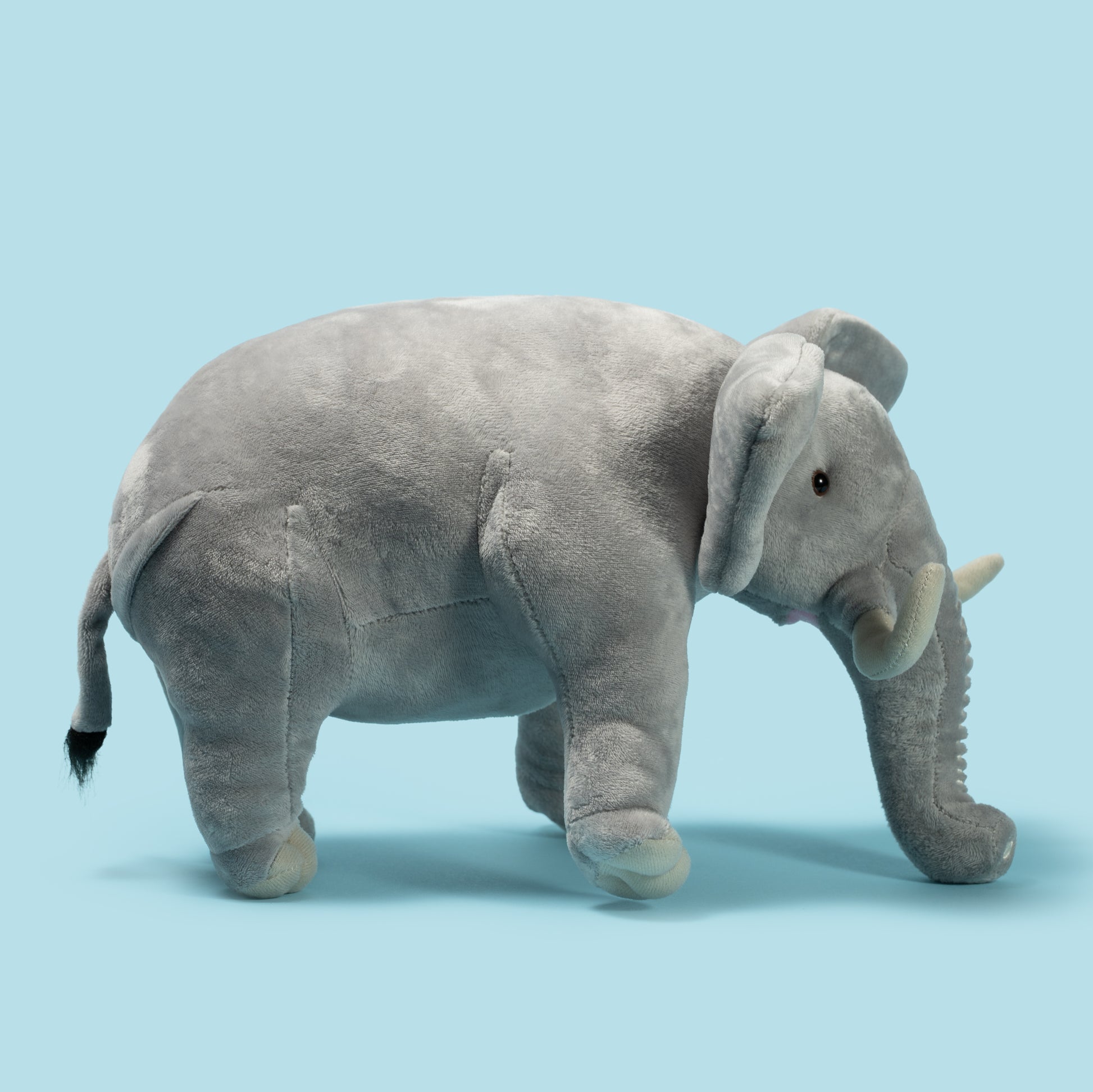 Pluszak słoń Wild Planet miękki szary dla dzieci do przytulania i dekoracji pokoju