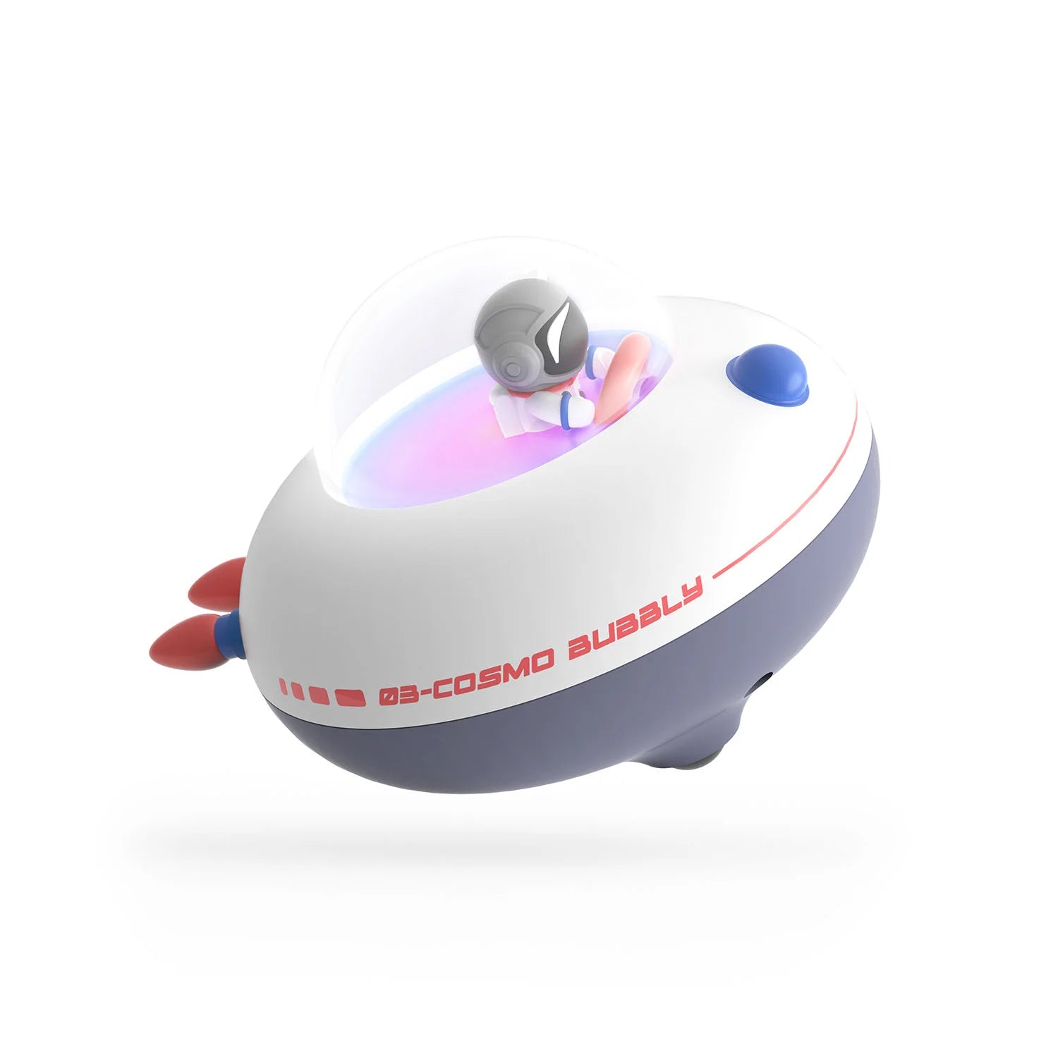 MOB świecący głośnik bezprzewodowy w kształcie kosmicznego statku z astronautą