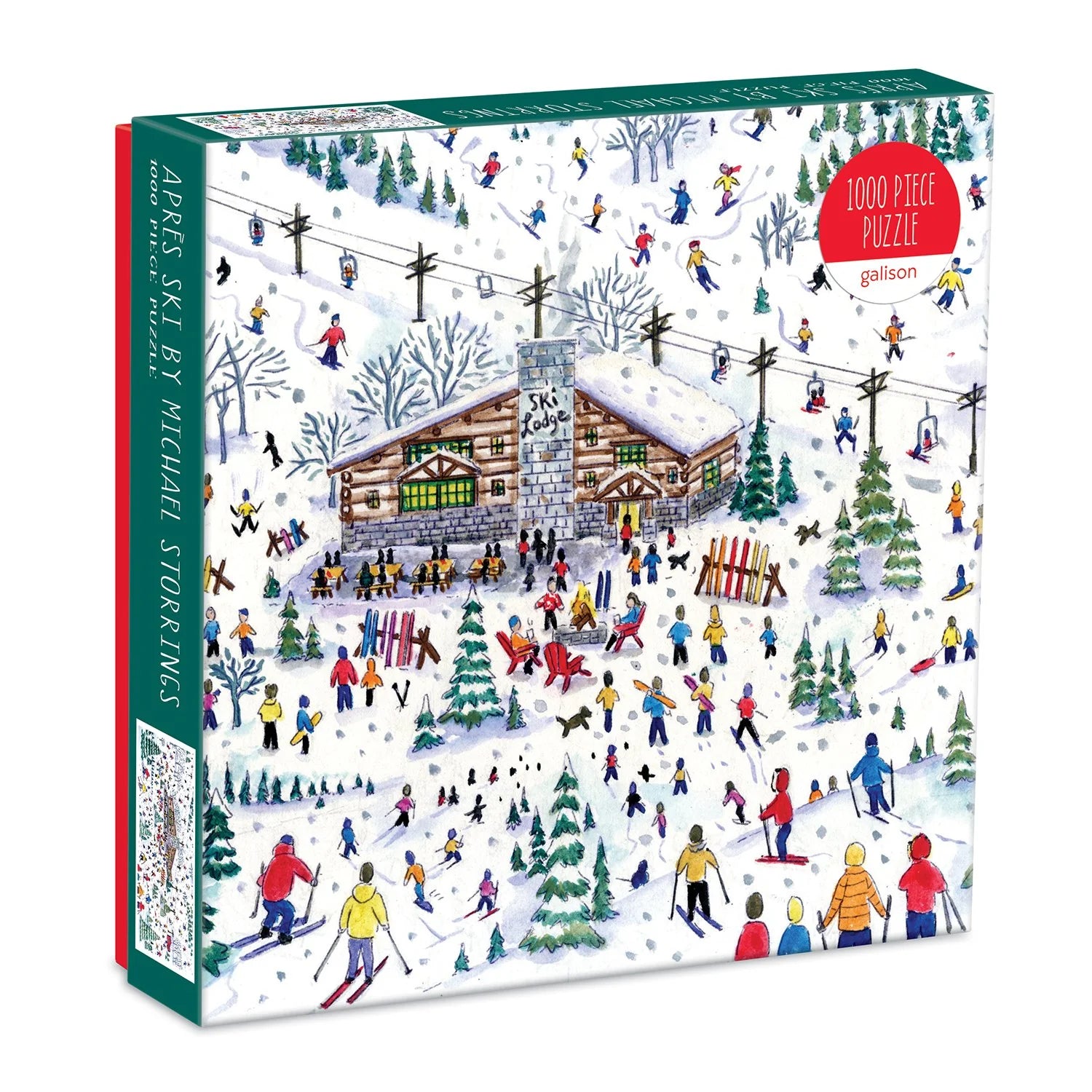 Puzzle Galison Michael Storrings – Apres Ski (1000 el.)
