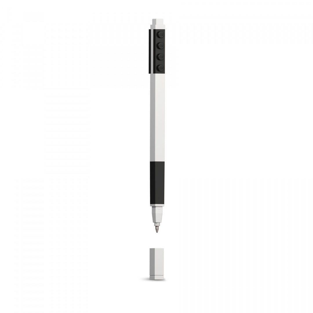 Długopis żelowy LEGO czarny z elementem przypominającym klocki LEGO BV JACOB COMPANY