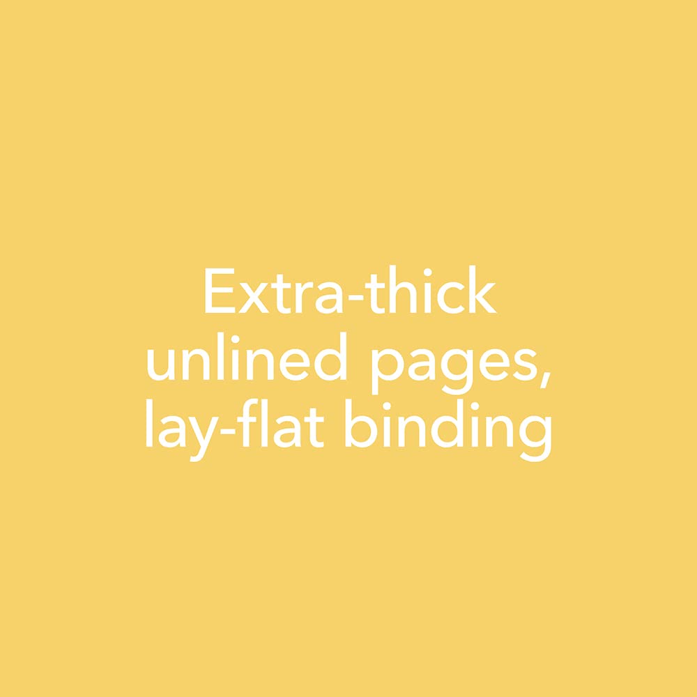 Szkicownik Princess Mononoke z grubymi, gładkimi kartkami i płaskim otwarciem na żółtym tle