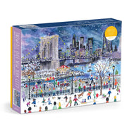 Puzzle Galison Michael Storrings – Snowfall Over New York City (1000 el.)