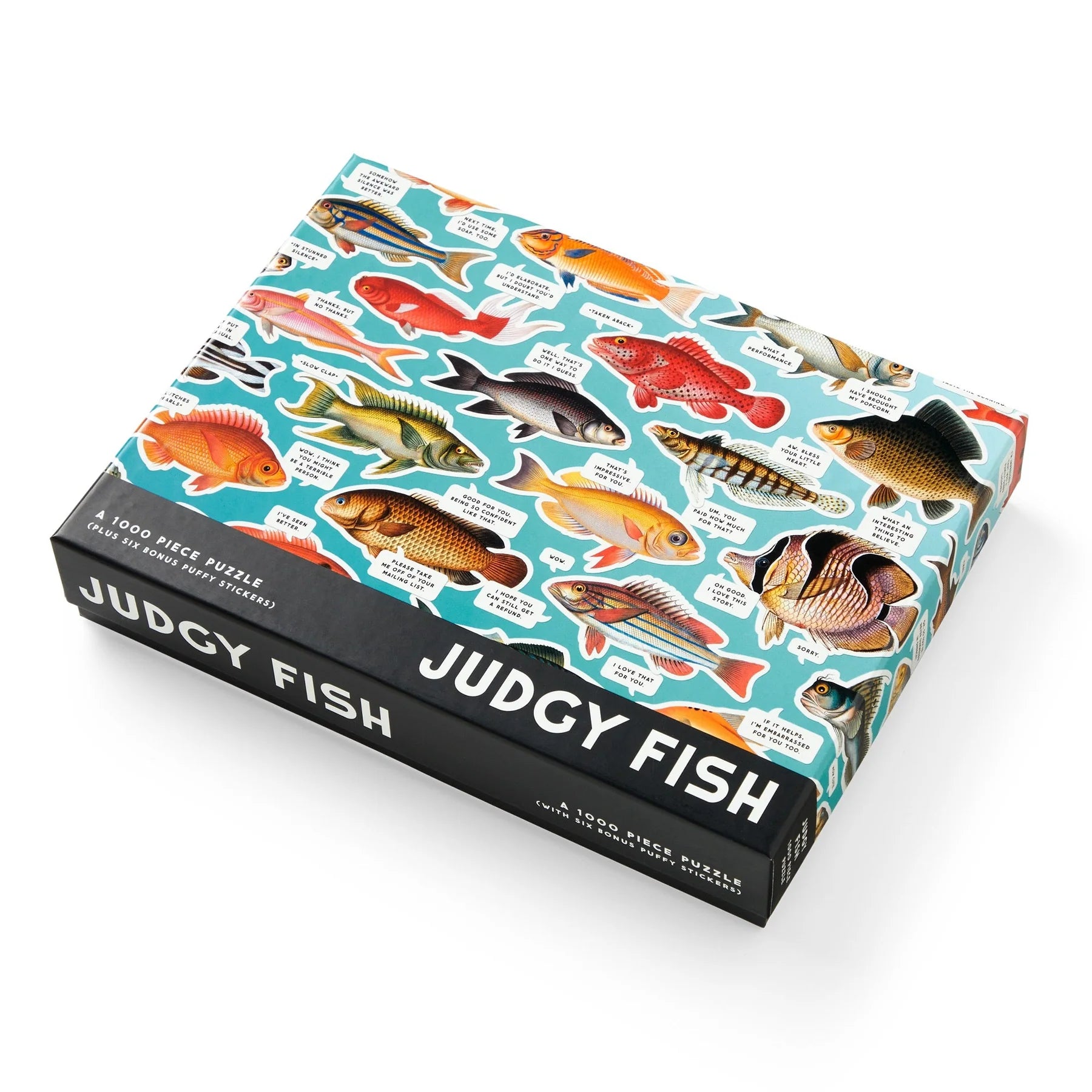 Puzzle Galison – Judgy Fish (1000 el.)