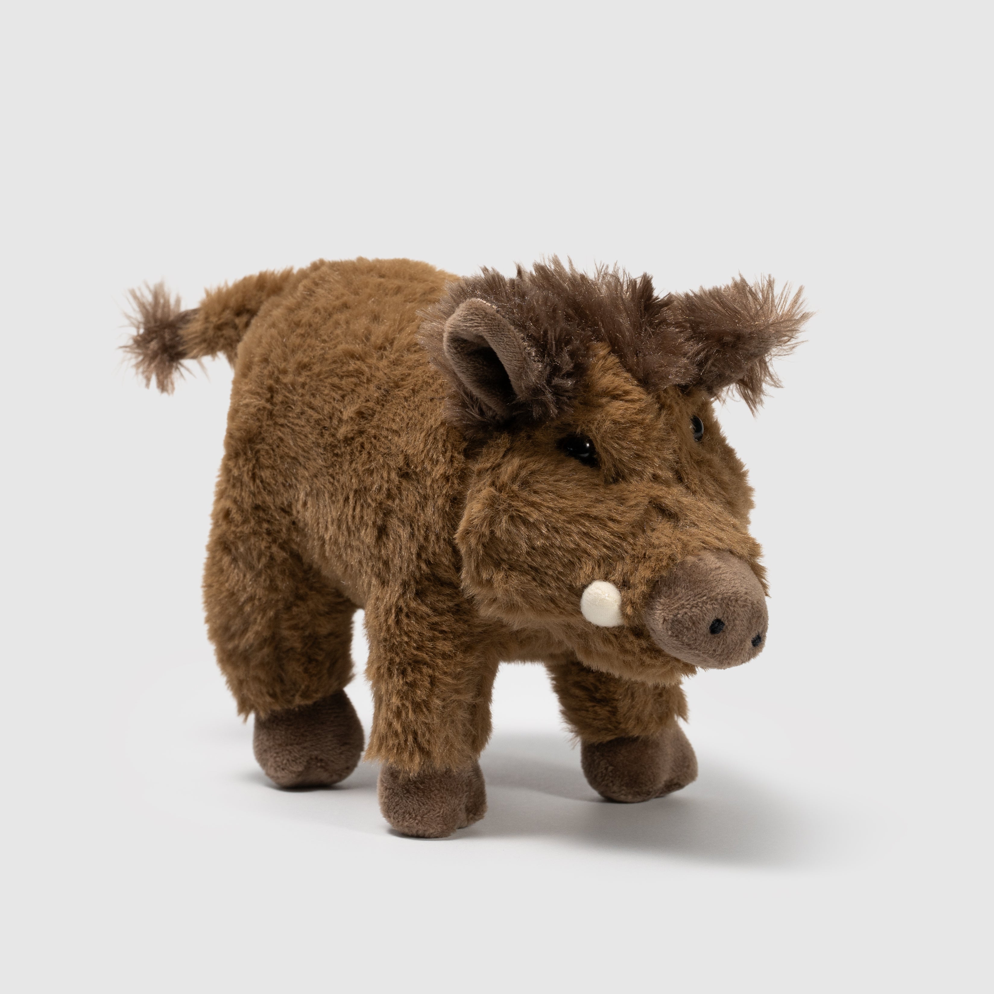 Pluszak dzik od Wild Planet miękki i realistyczny pluszowy dzik do zabawy i dekoracji