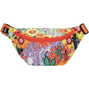 Yamann nerka kwiatowa damska z kolorowym kwiatowym wzorem i pomarańczowym zamkiem