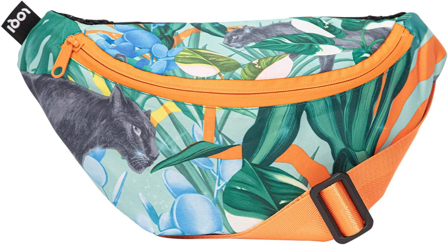 Kolorowa nerka POMME CHAN Wild Forest z motywem dzikiego lasu i zwierząt od Yamann