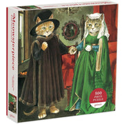 Puzzle 500 elementów Meowsterpiece z kotami w historycznych strojach od Galison