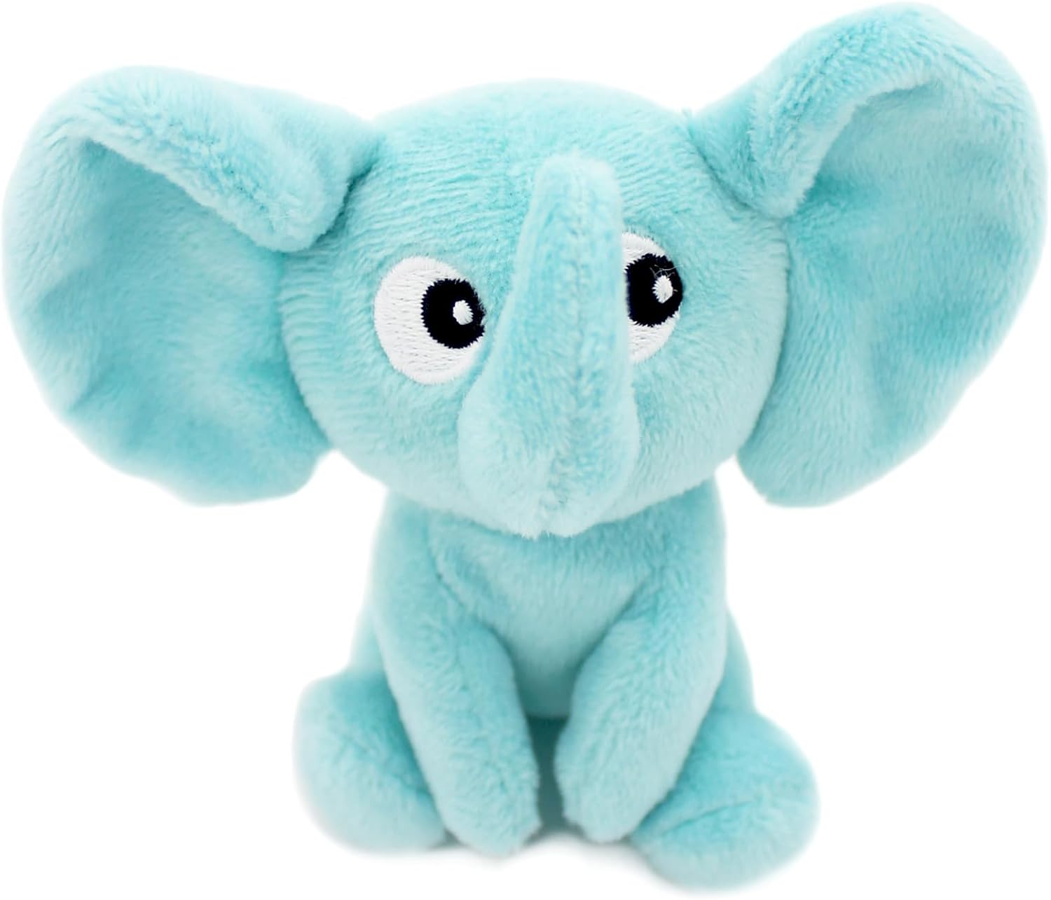 Pluszowy słoń mama i dziecko miękka niebieska zabawka dla dzieci od BV JACOB COMPANY