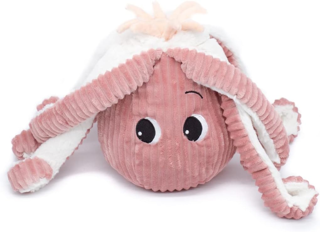 Pluszowa ośmiornica dla dzieci w różowo-białych kolorach miękka i przyjazna zabawka