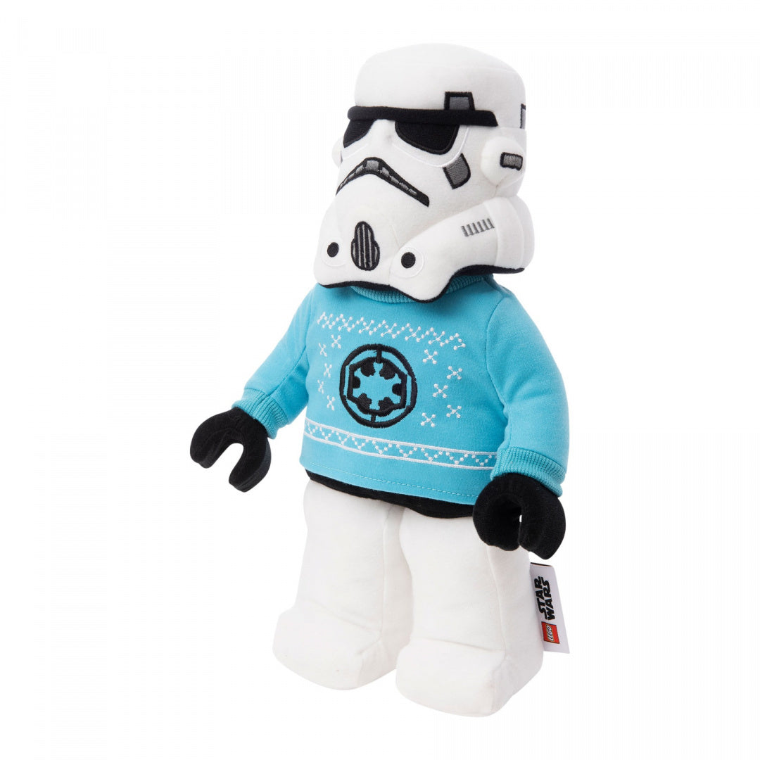 Pluszak LEGO Star Wars Stormtrooper w niebieskim swetrze z motywem imperialnym