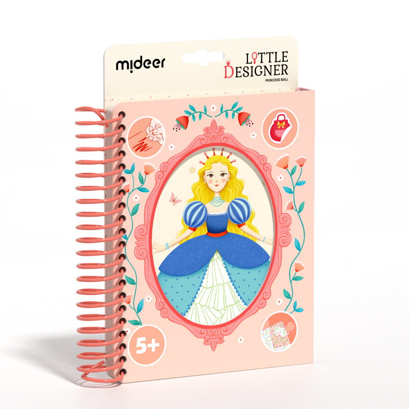 Zeszyt kreatywny dla dzieci z motywem księżniczki i kolorową okładką firmy Yamann