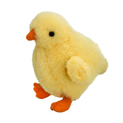 Pluszak kurczak dla dzieci w żółtym kolorze z pomarańczowym dziobem i nóżkami Wild Planet