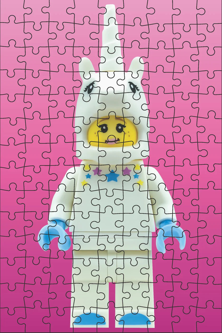 LEGO® Mini Rompecabezas Misteriosos – Edición Minifigura Roja (126 piezas)