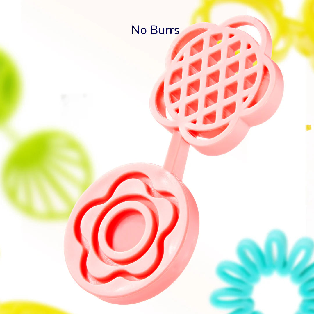 Yamann klocki edukacyjne dla dzieci różowy plastikowy stempel do zabawy i nauki